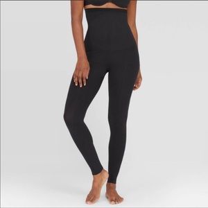 Red Hot Spanx high waist shaping leggings XL